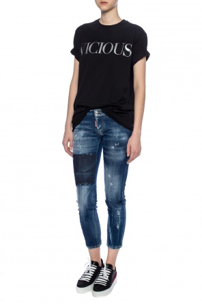 Top z okrągłym dekoltem, zdjęcie 2 Top z okrągłym dekoltem od Dsquared2